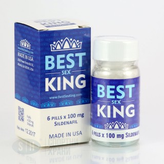 Best King (сексуален стимулатор) – 6х100мг Sildenafil