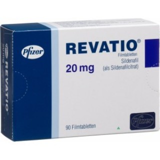 Revatio (Pfizer) – Реватио, таблетки силденафил