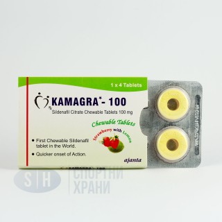 Kamagra - 4 х 100 мг дъвки