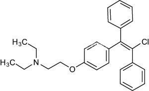 Молекулна структура на Clomid (Clomiphene Citrate / Кломифен цитрат)