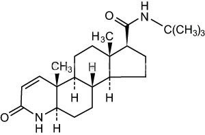 finasteride-molecular-structure-Финастерид