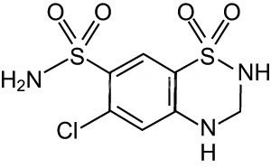 Хидрохлортиазид (Hydrochlorthiazide/ Hydrodiuril)